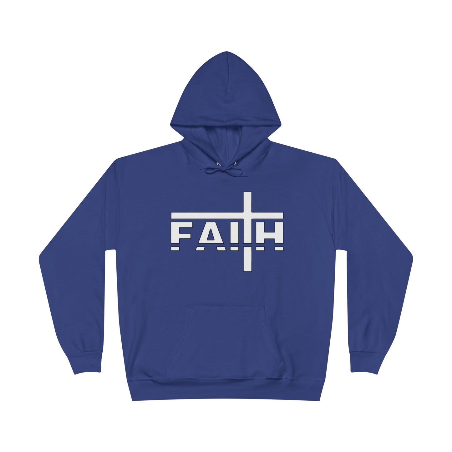 FAITH Unisex Hoodie – Soft Recycled Fleece Pullover