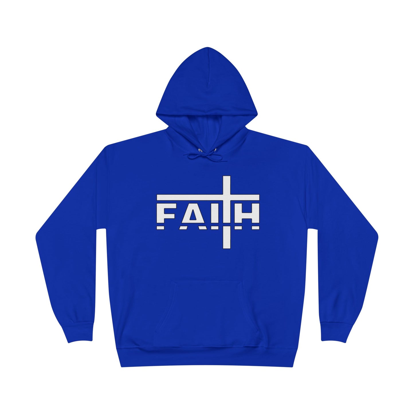 FAITH Unisex Hoodie – Soft Recycled Fleece Pullover
