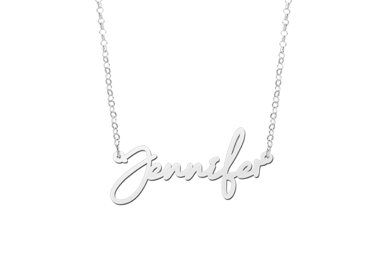 Name necklace - Cursive