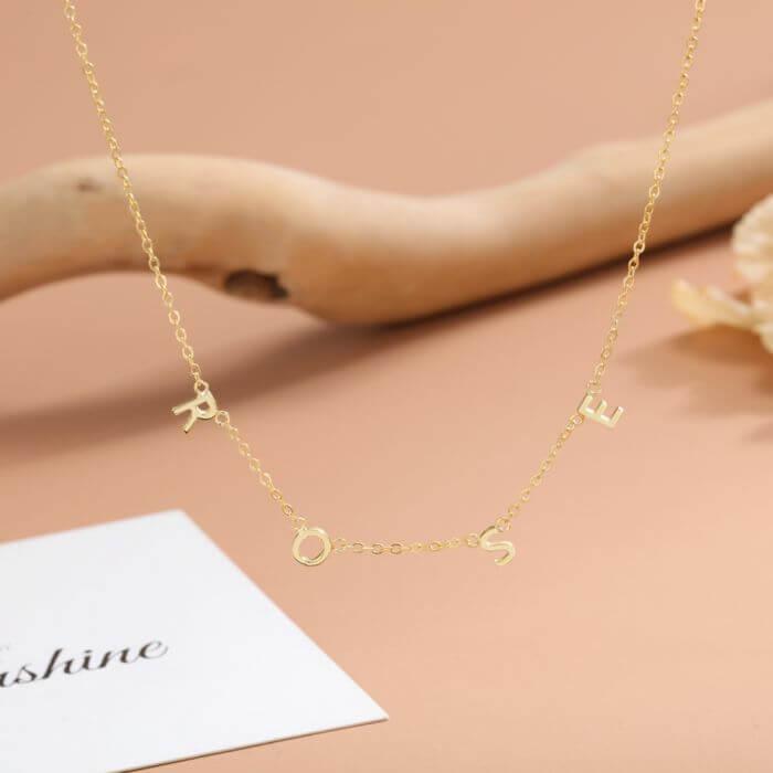 Name Necklace - Letters