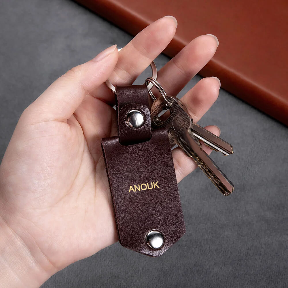 Sleutelhanger tekst met foto - Personalised