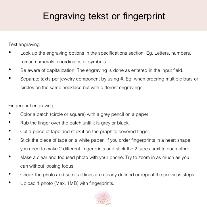 Family necklace - Linked circles