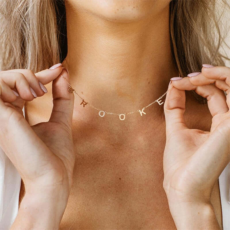 Name Necklace - Letters