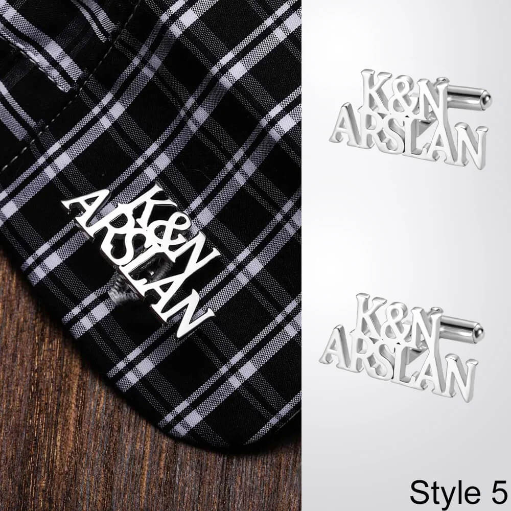 Personalized Cufflinks - Name