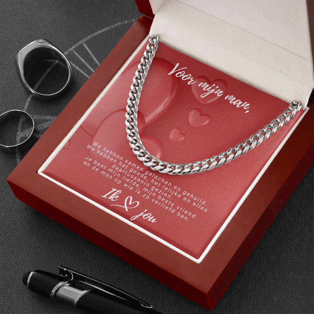 Sieraad kado voor man - ketting