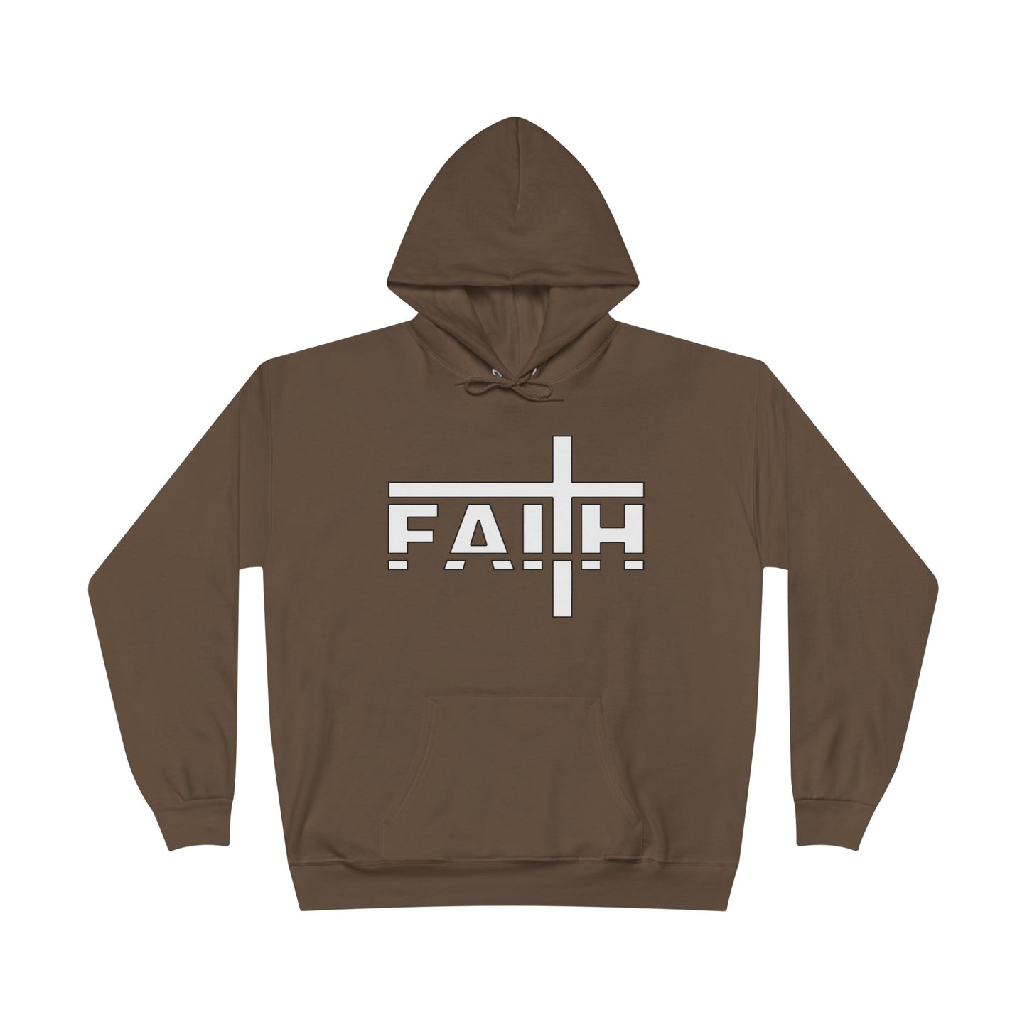 FAITH Unisex Hoodie – Soft Recycled Fleece Pullover
