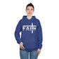 FAITH Unisex Hoodie – Soft Recycled Fleece Pullover