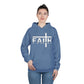 FAITH Unisex Hoodie – Soft Recycled Fleece Pullover