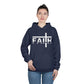 FAITH Unisex Hoodie – Soft Recycled Fleece Pullover