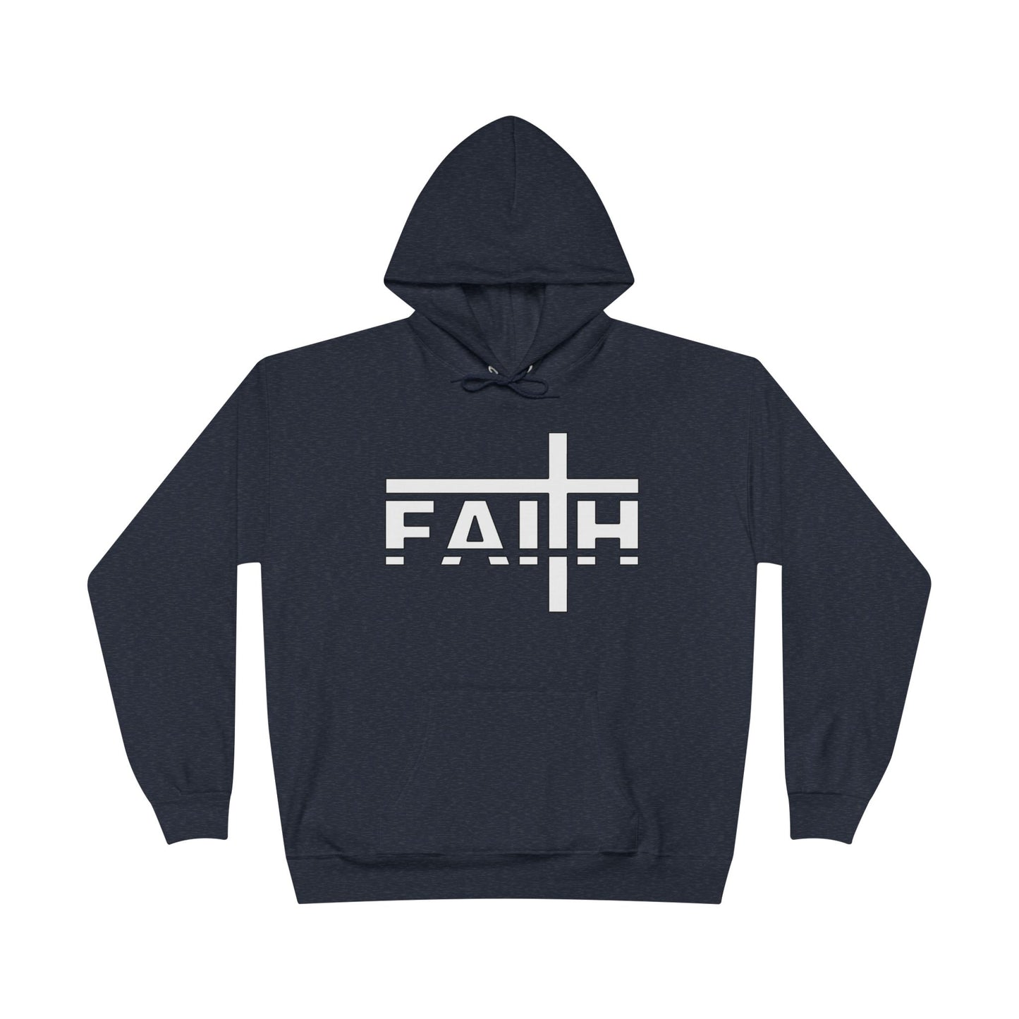 FAITH Unisex Hoodie – Soft Recycled Fleece Pullover