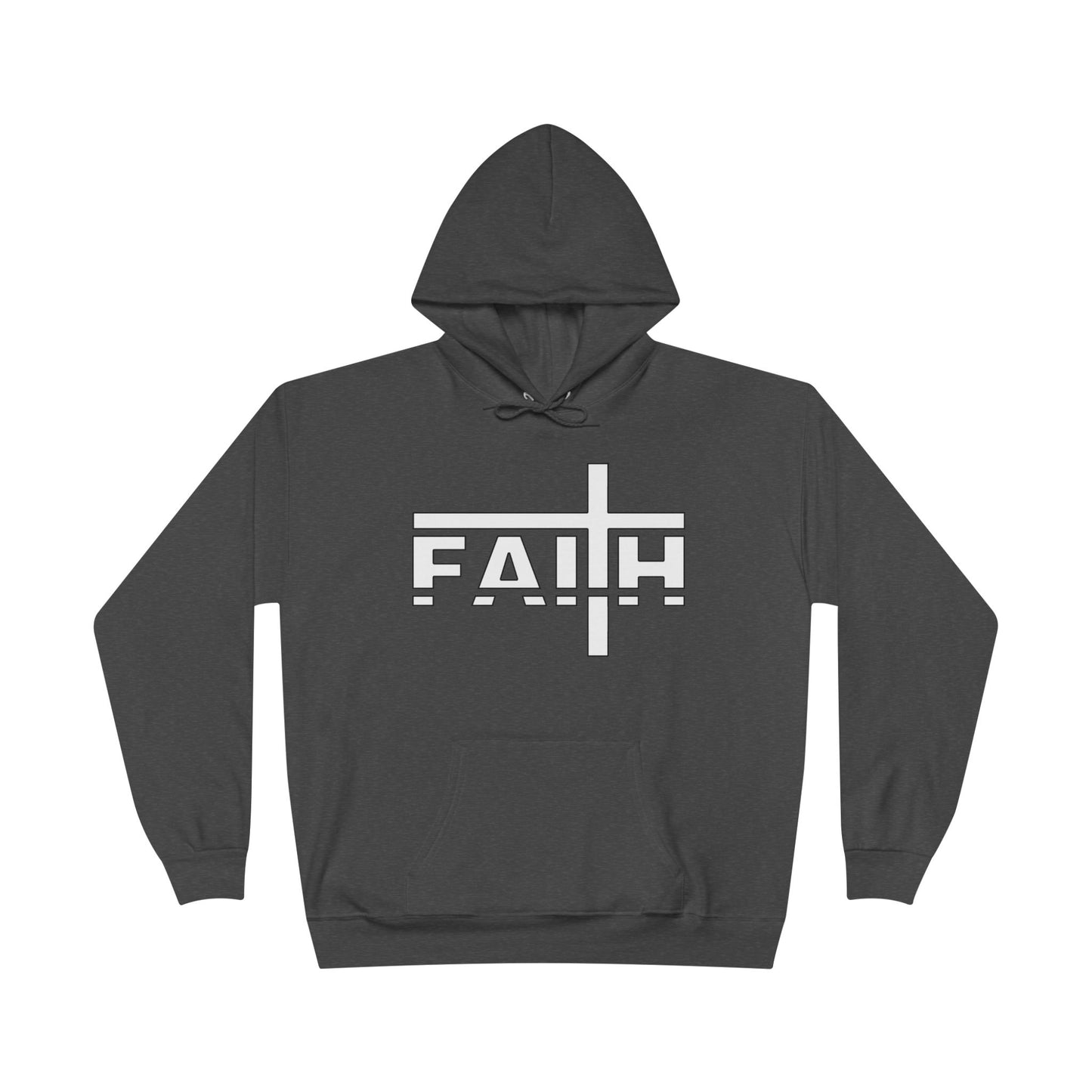 FAITH Unisex Hoodie – Soft Recycled Fleece Pullover