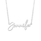 Name necklace - Cursive