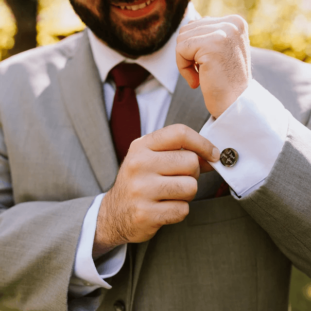 Manchetknopen - Initialen Cufflinks