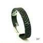 Leren armband - edgy fingerprints