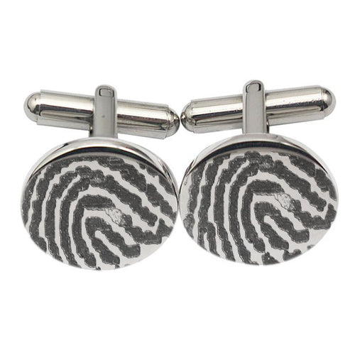 Manchetknopen - Fingerprint Cufflinks