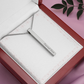Engraved Bar Necklace – 2 sided Engraved Gift in Silver or Gold