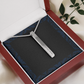 Personalized Bar Necklace – 4 Sided Engraved Necklace