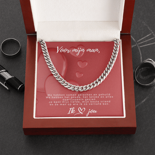 Sieraad kado voor man - ketting